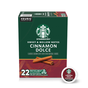 STARBUCKS CINNAMON DOLCE K-CUP 22ct