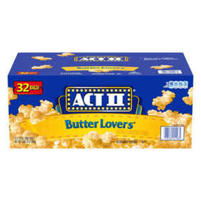 POPCORN, MICROWAVE 32CT BOX