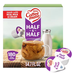 COFFEE MATE HALF & HALF 180ct