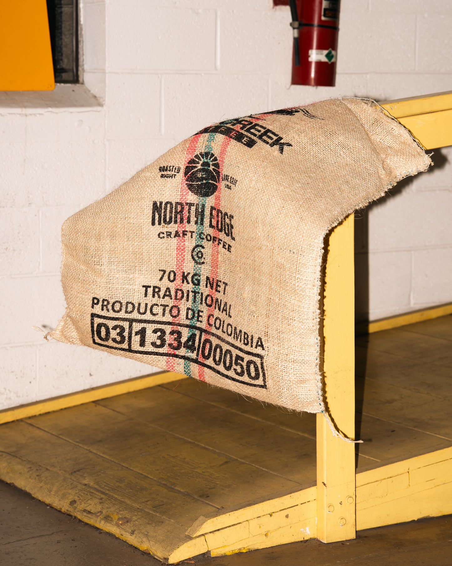 Burlap coffee bag
