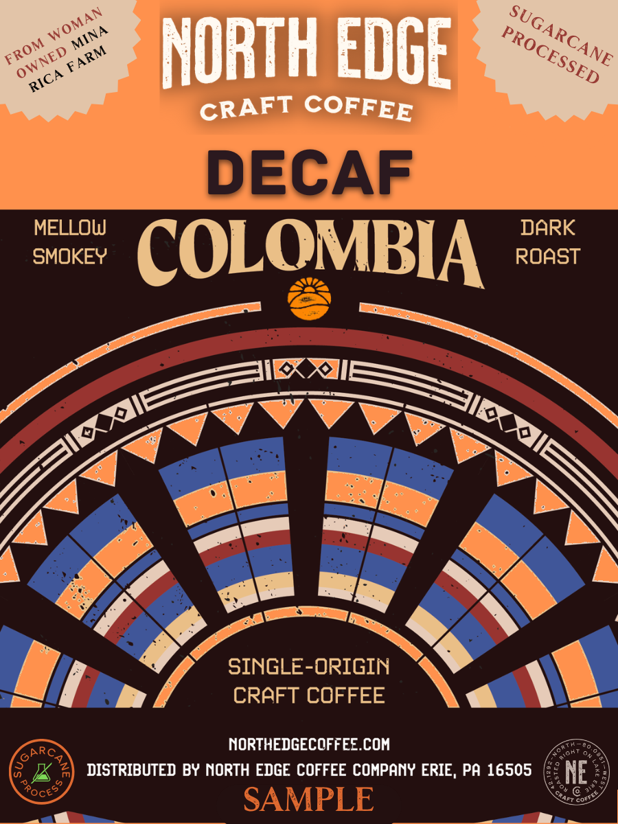 Decaf Colombia Sugarcane Sample