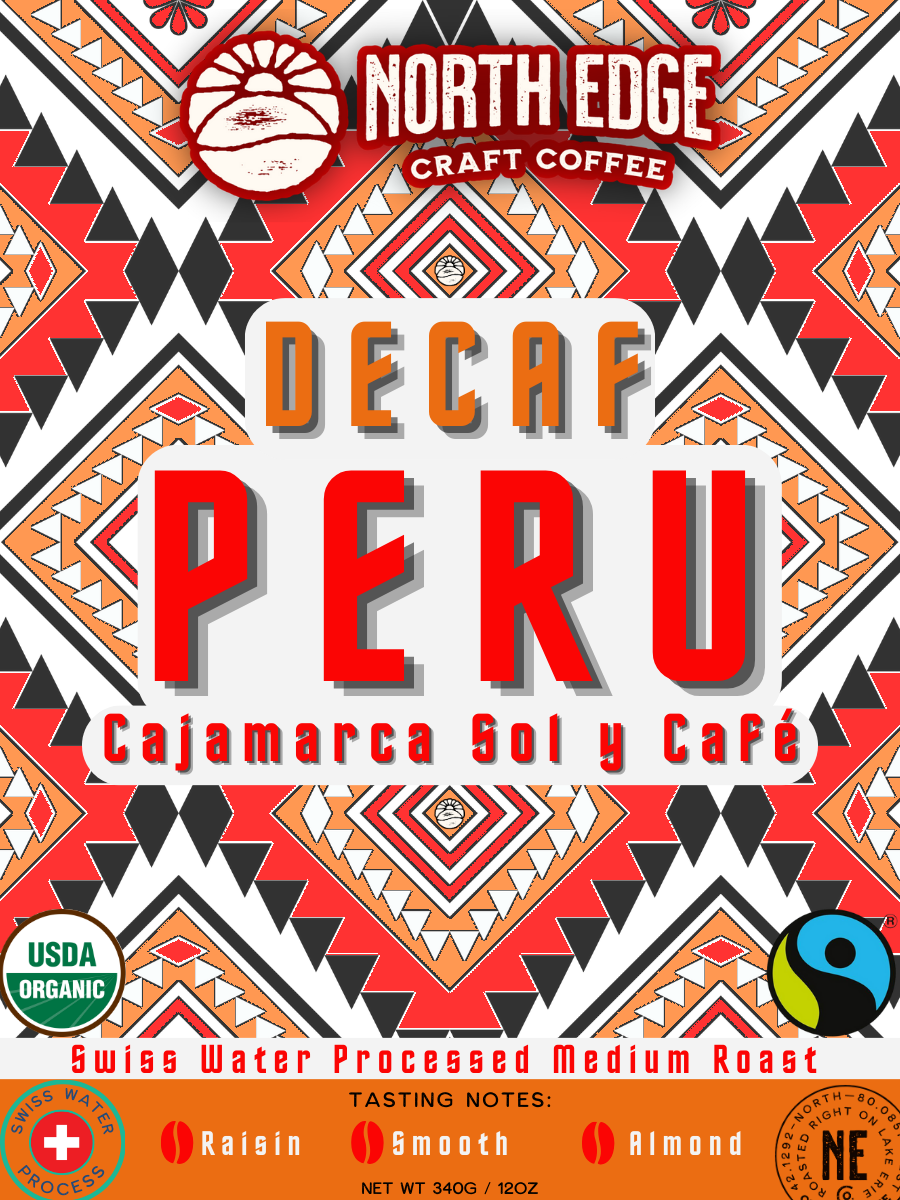 Decaf Peru Organic Fair Trade Swiss Water Processed