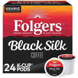 FOLGERS BLACK SILK 24CT K-CUP