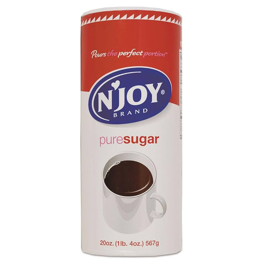 N'Joy Pure Sugar, 20 oz Canister