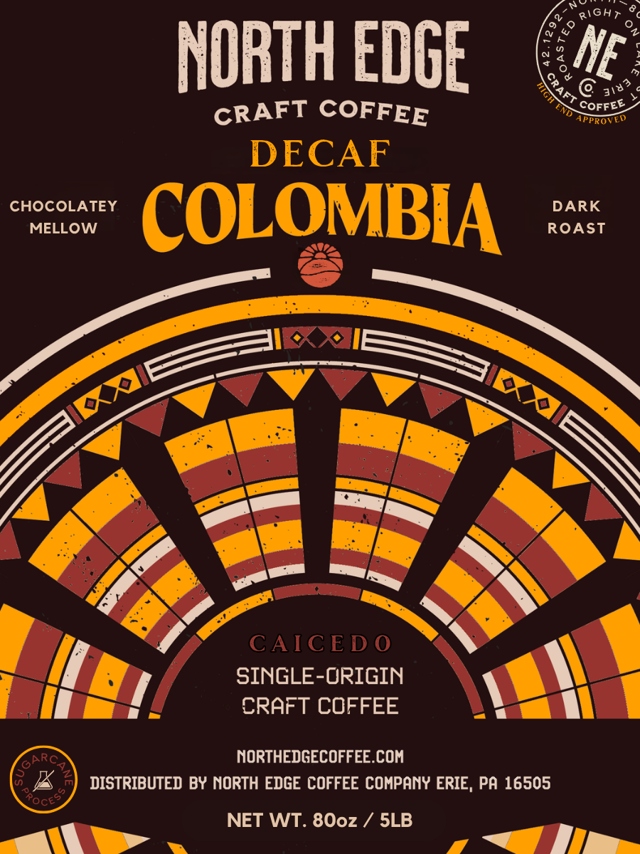 Decaf Colombia Caicedo Sugarcane Processed