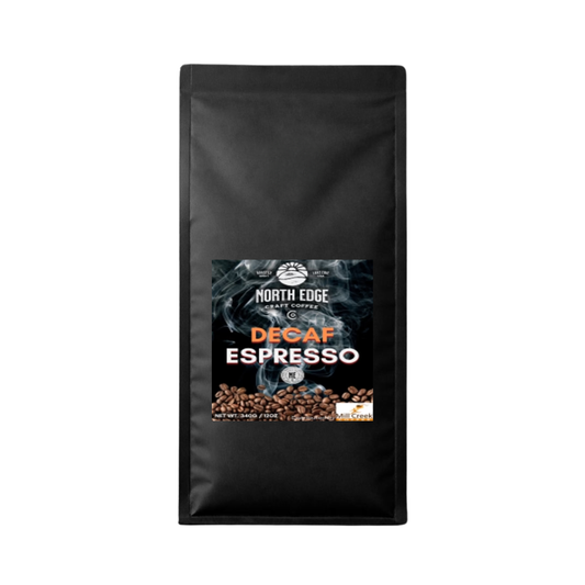 NORTH EDGE DECAF ESPRESSO 12OZ