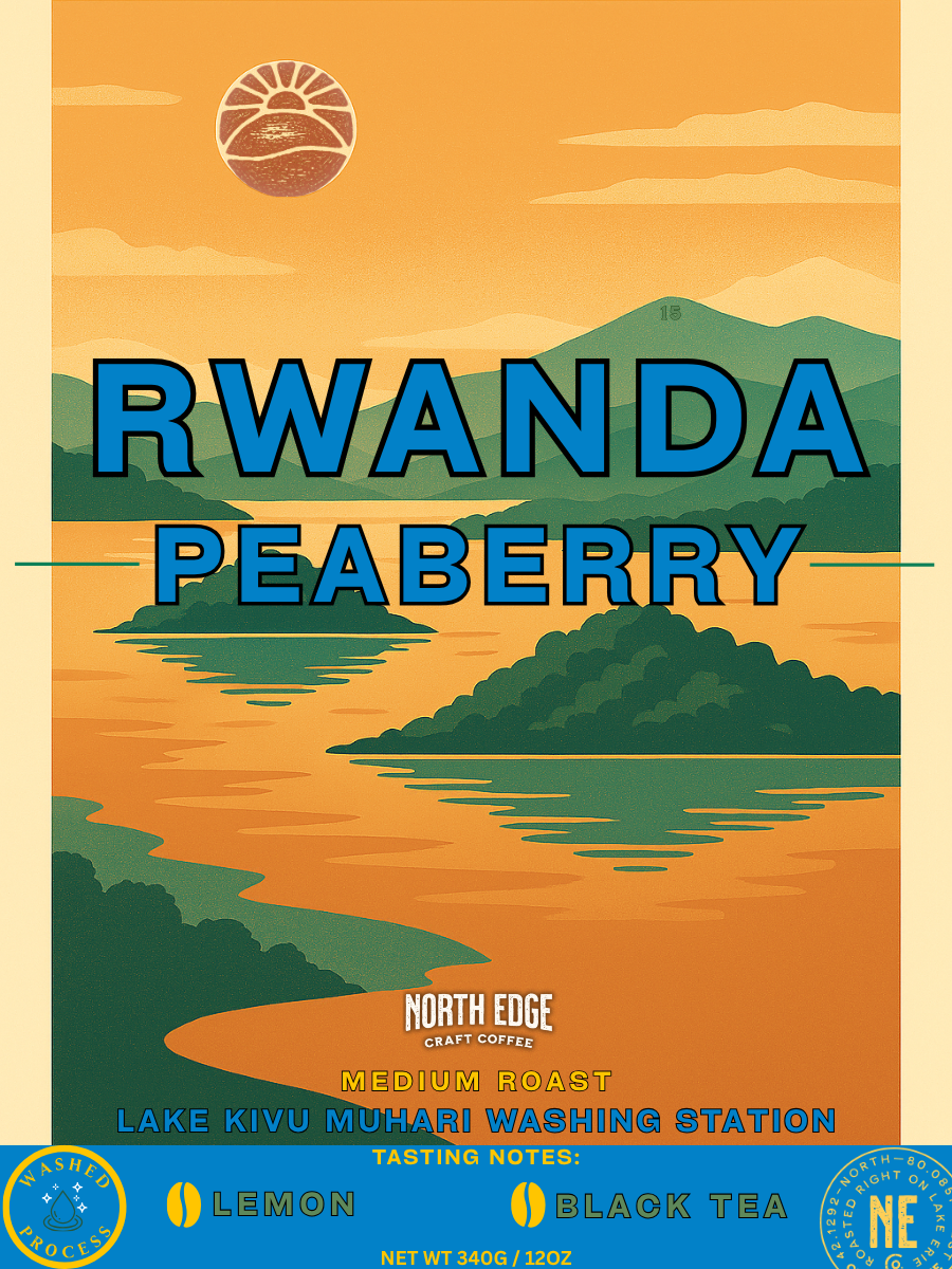 Rwanda Peaberry Lake Kivu Muhari Washing Station (NEW)
