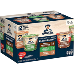 OATMEAL, VARIETY CUP 12CT