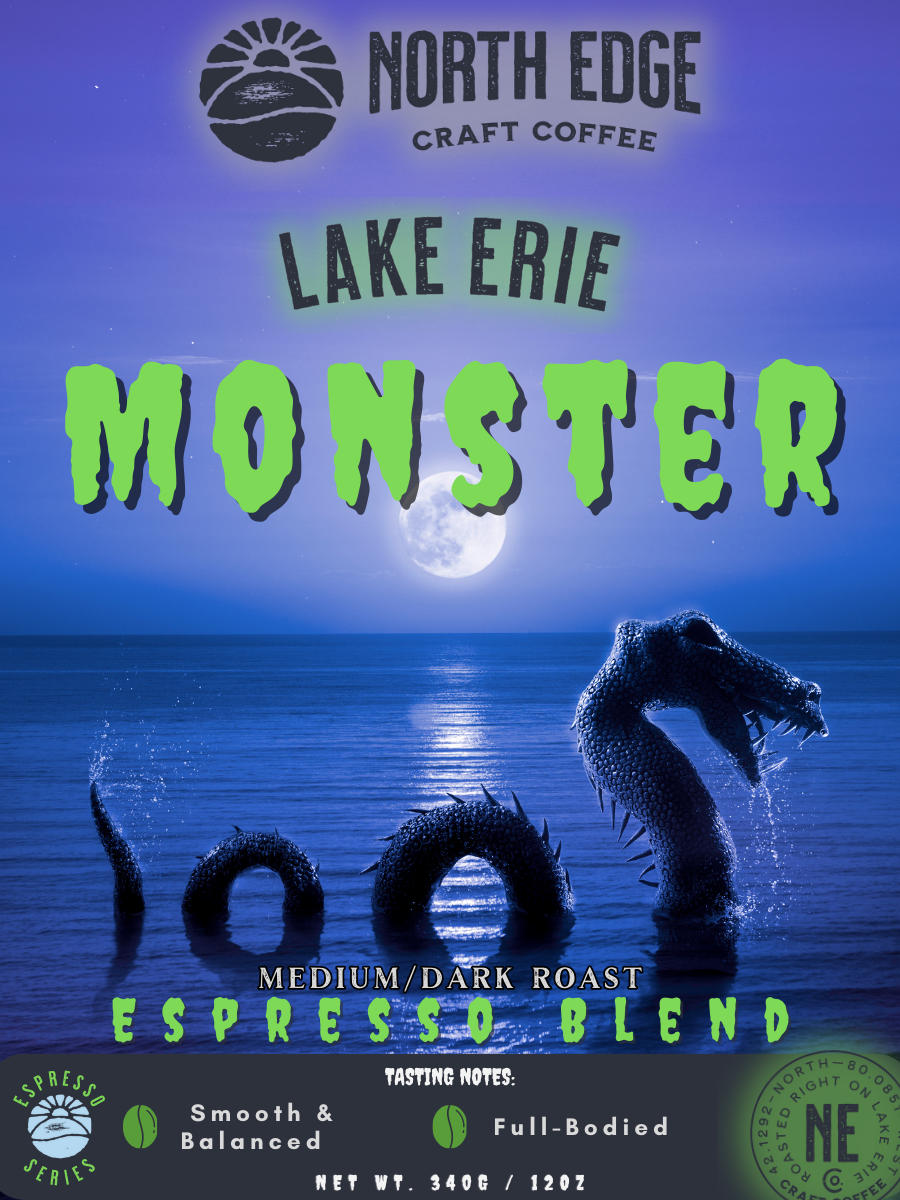 lake erie monsters store Lake Erie Monster Espresso Blend – Mill Creek Coffee