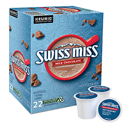 SWISS MISS MILK CHOCOLATE 22CT K-CUP