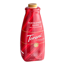 TORANI PEPPERMINT BARK SAUCE 1/2 GAL