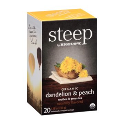 STEEP DANDELION & PEACH TEA 20ct